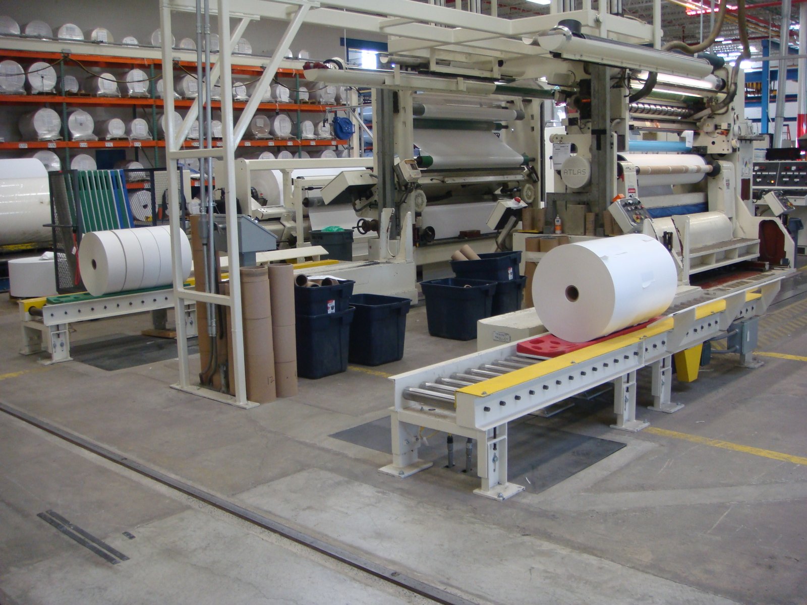 Roll handling, material handling
