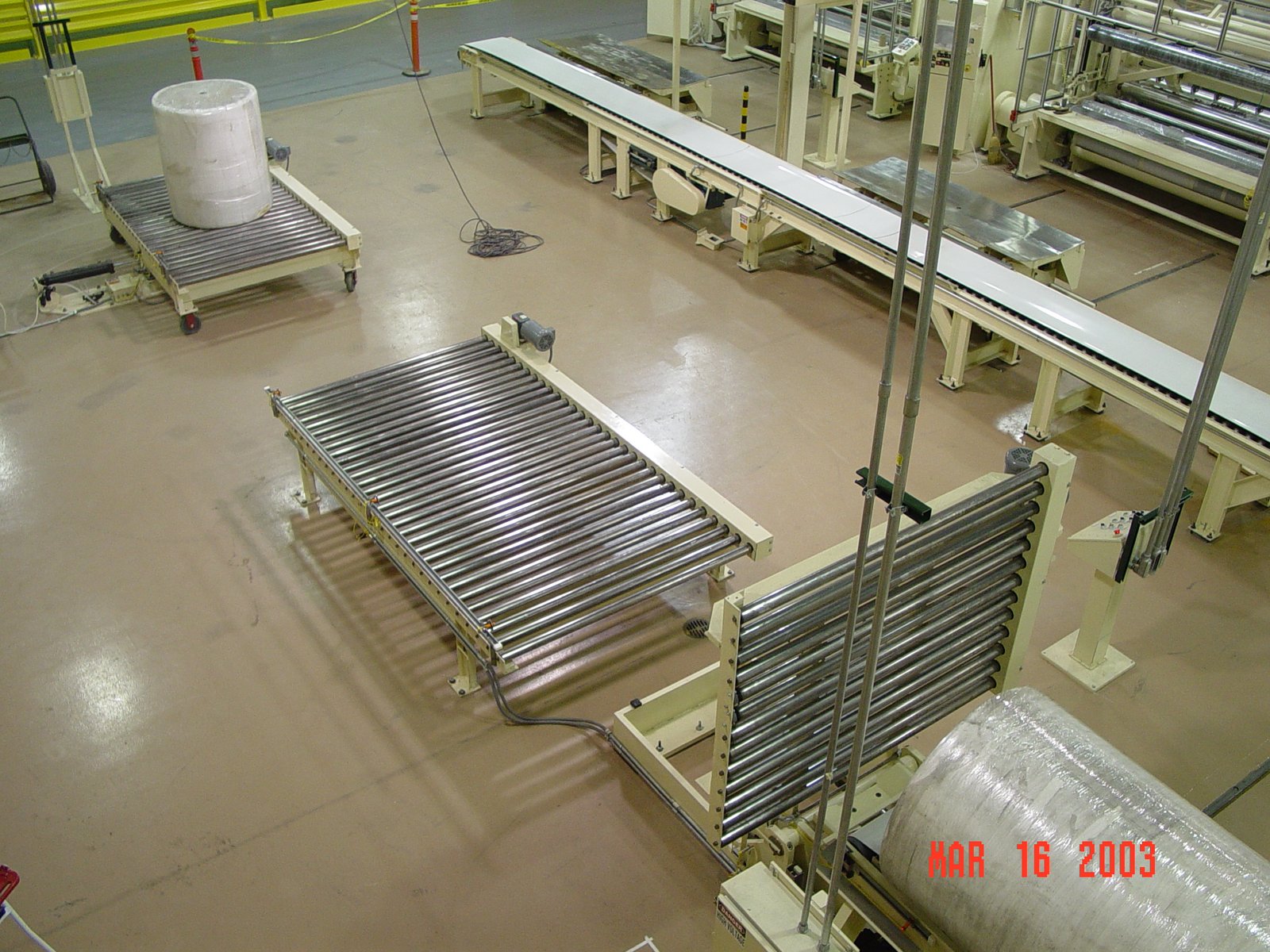 Roll handling, material handling